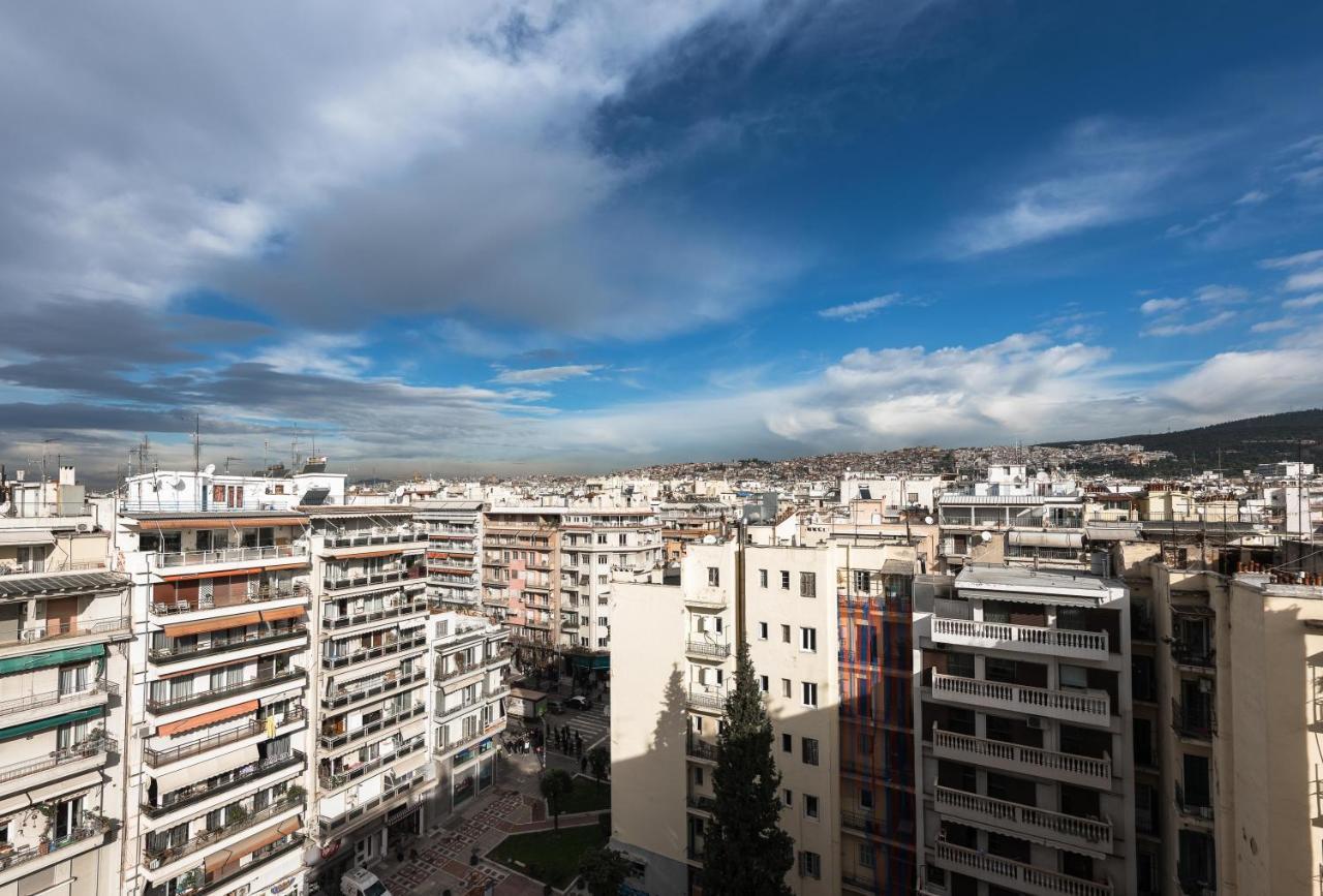 Ferienwohnung Penthouse Level 9, Nilie Hospitality Mgmt Thessaloniki Exterior foto