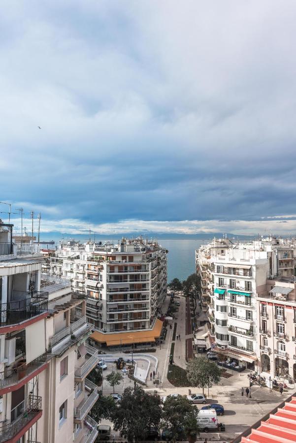 Ferienwohnung Penthouse Level 9, Nilie Hospitality Mgmt Thessaloniki Exterior foto